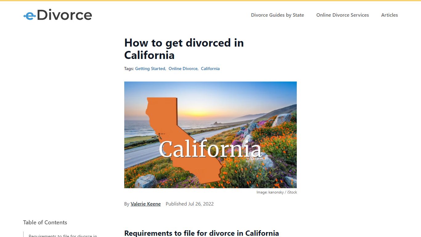 California Divorce How-to Guide - eDivorce